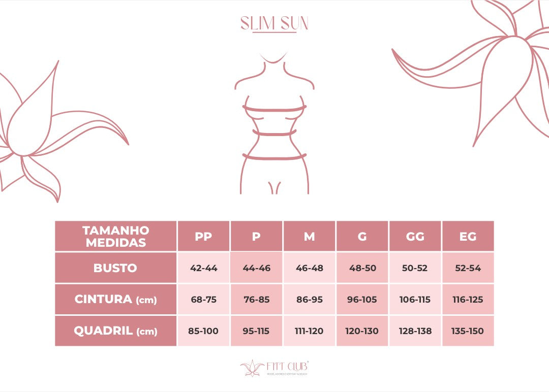 Maiô modelador