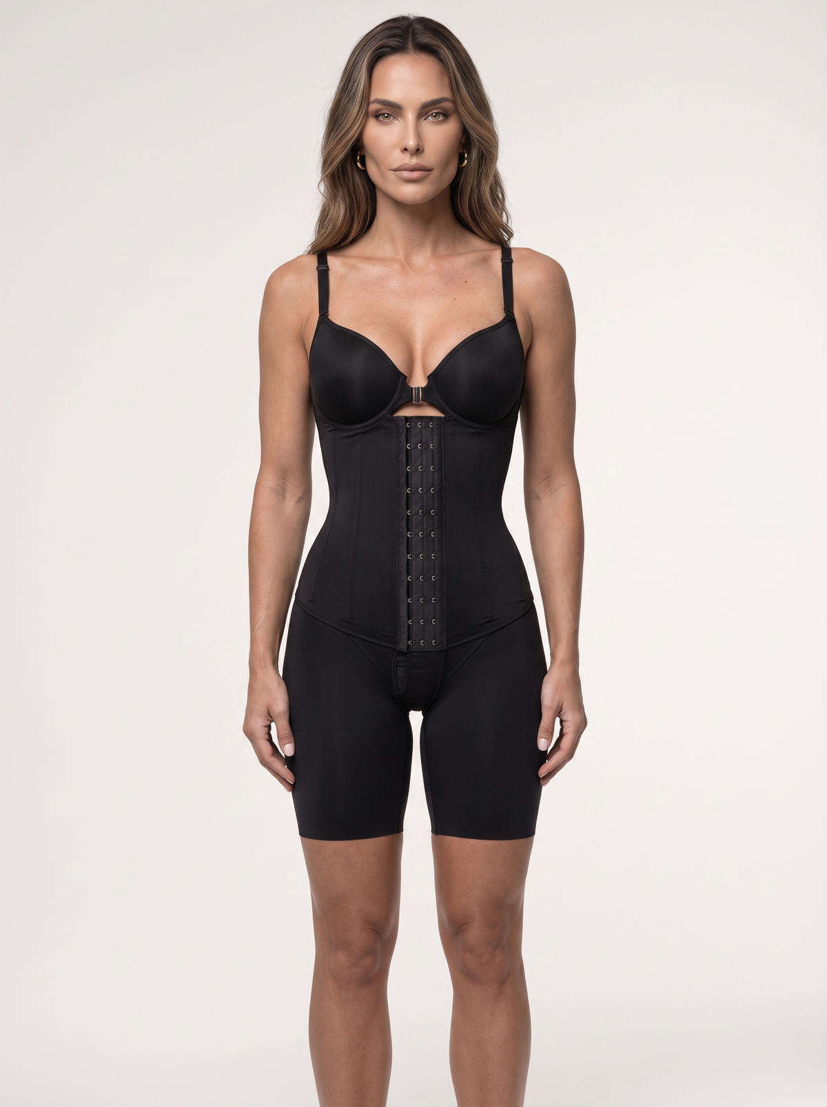 Body Barbatana com Bojo e Shorts