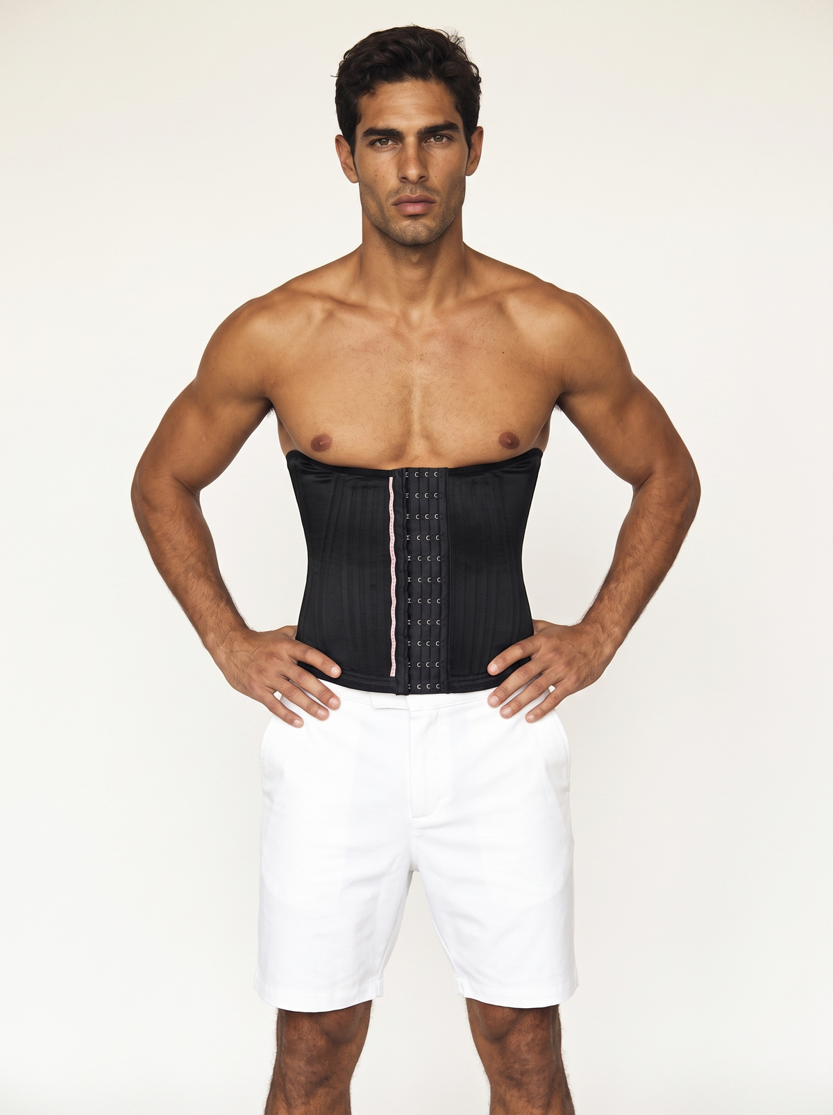 Cinta Modeladora Masculina Sob Medida 30 barbatanas