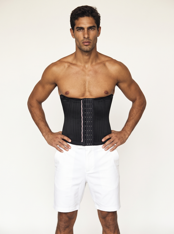 Cinta Modeladora Masculina Sob Medida 30 barbatanas